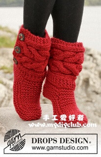 Eskimo booties-手工爱好者