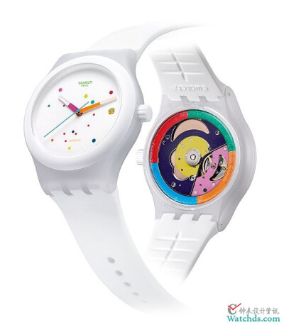 [Swatch斯沃琪] 时尚的斯沃琪机械手表Swatch Sistem51, a new mechanical watch