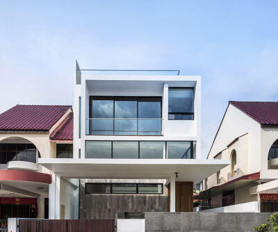 田字窗花,用得好,也可以很美,来源:contemporist.com