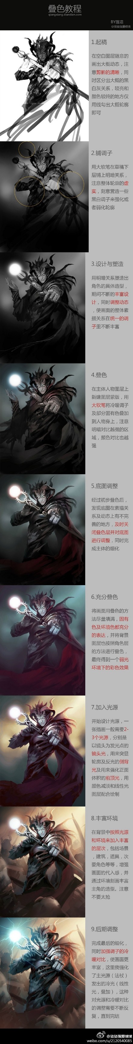 #SAI资源库# 各画师的经验总结，都是非常棒的干货。有兴趣的可以收藏借鉴，转需~