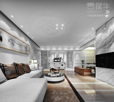 中式客厅装修图