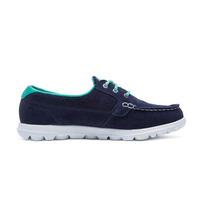 【预售】skechers斯凯奇新品豆豆鞋 舒适系带帆船女鞋99999925