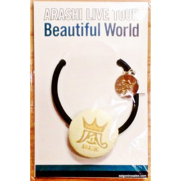 全新现货arashi嵐Beautiful World发圈头花BW二宫和也演唱会周边