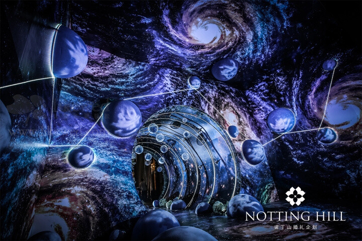 星空星际宇宙主题婚礼设计新颖脑洞大开见过的最美的星空婚礼