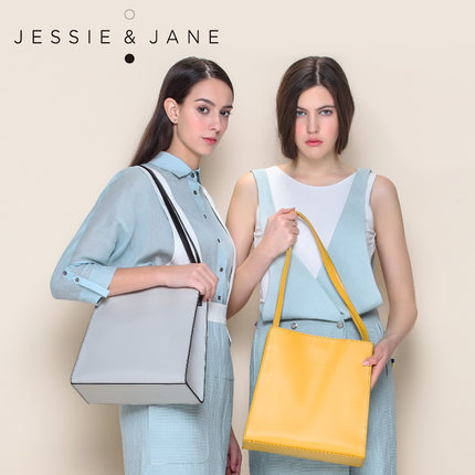 JESSIE&amp;amp;JANE及简2015新款牛皮包13377时尚女士包单肩手提包【原价¥ 999.00】【促销价¥ 299.00】