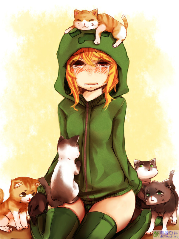 Creeper girl cats.jpg