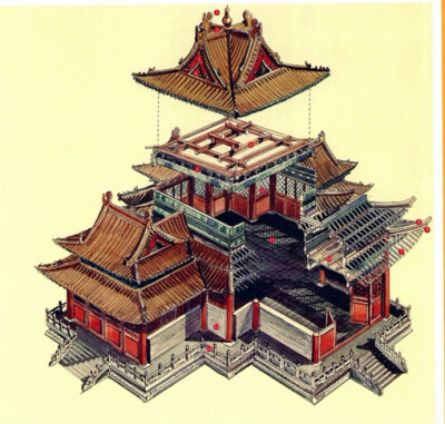 《穿墙透壁--剖视中国经典古建筑》李乾朗、建筑、中国经典古建筑、李乾朗