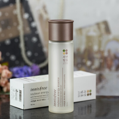 innisfree悦诗风吟发酵大豆精华神仙水150ml 保湿紧致抗皱爽肤水