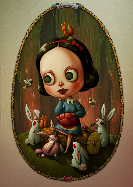 英国伦敦插画师Maria Tiurina，一组的精彩插画作品精选～（marijatiurina.com O尖峰视界）