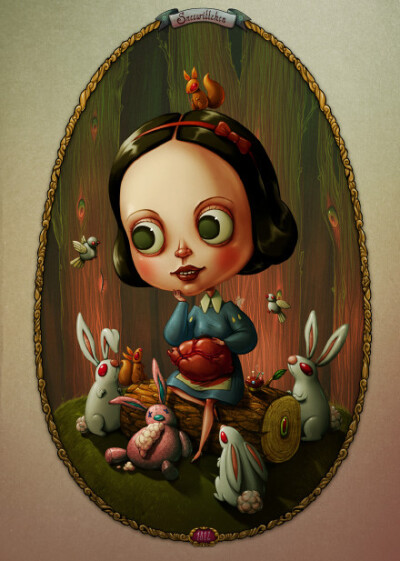 英国伦敦插画师Maria Tiurina，一组的精彩插画作品精选～（marijatiurina.com O尖峰视界）