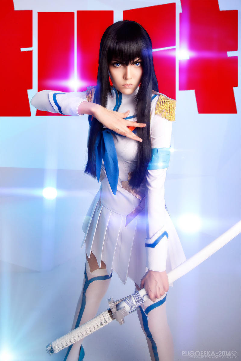 来自乌克兰coser【Rin】的《斩服少女（KILL la KILL》女主角之一鬼龙院皐月的COS作品。 摄影/后期:Pugoffka