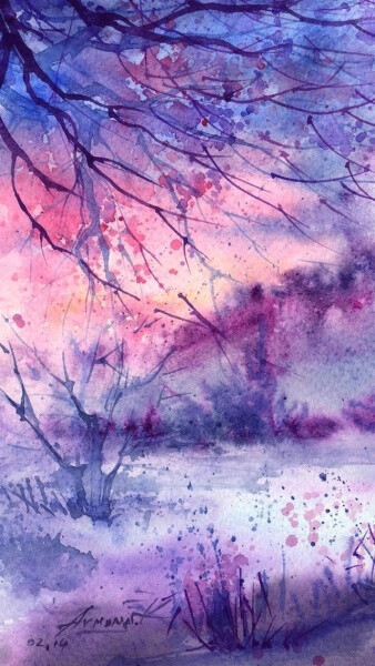 唯美梦幻色彩图片iPhone壁纸