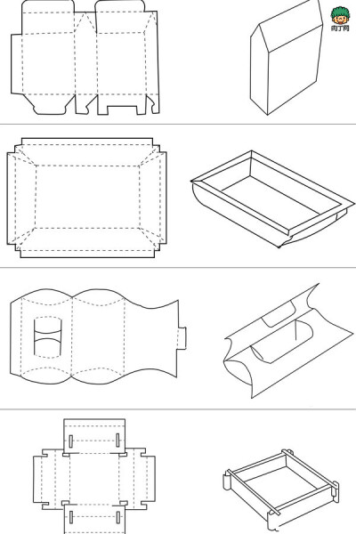 工纸盒收纳盒制作图解