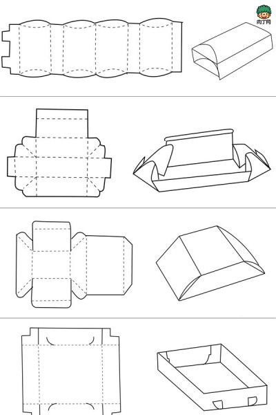 工纸盒收纳盒制作图解