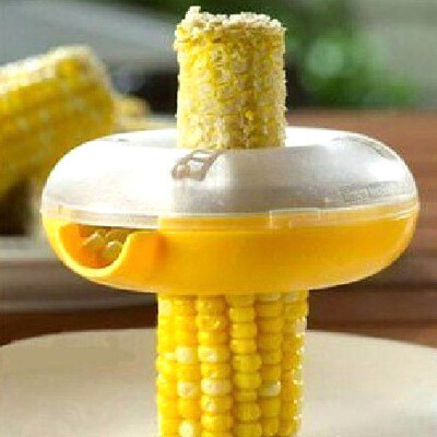 居家家 创意圆形剥玉米器 玉米脱粒器 剥粒器 厨房削刨玉米器
