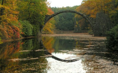 魔鬼桥HDR摄影图片