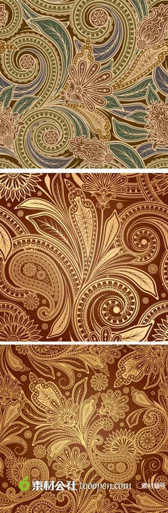 花纹底纹背景