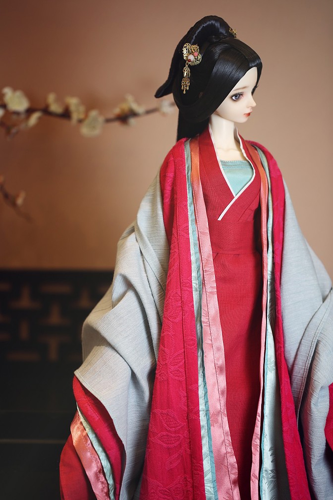 3分大女BJD. SD汉服古装【汉宫系列--汤泉宫】限量9套