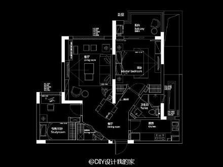 【极简北欧风两居室】建筑面积：88㎡。by.TK室内设计