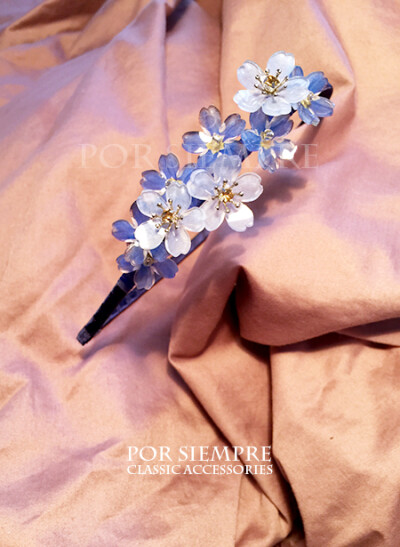 【POR SIEMPRE】[classic accessories] 勿忘我发箍（蓝）