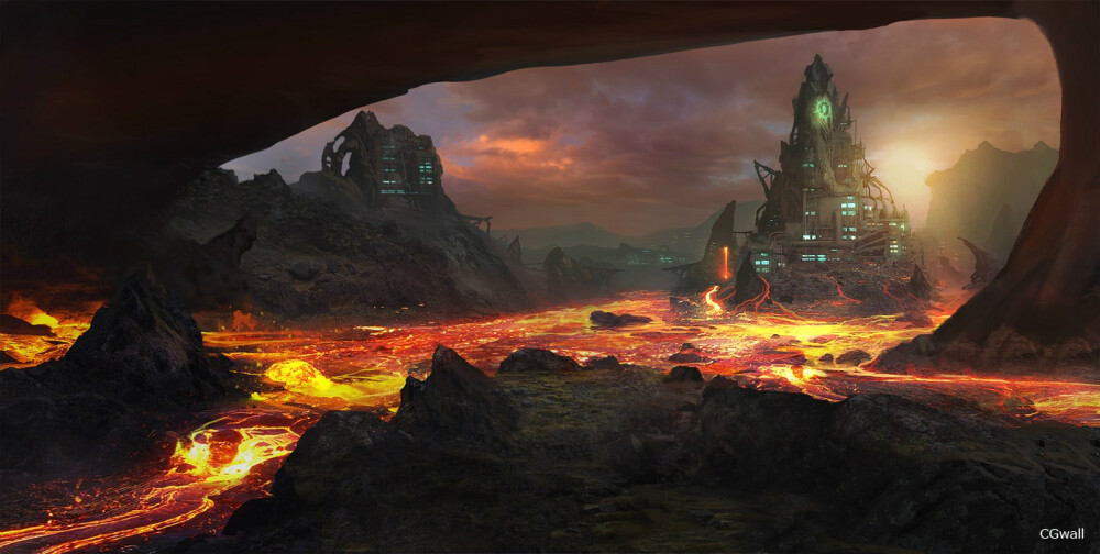 CGwall游戏原画网站_