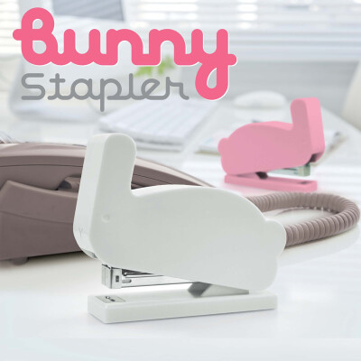 英国Mustard bunny stapler 兔子订书器 创意动物造型订书器