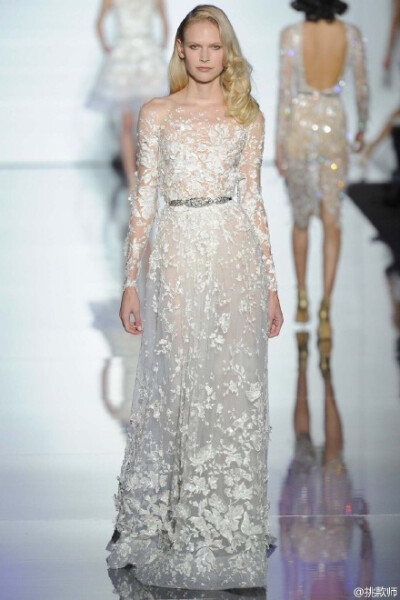 Zuhair Murad SS 2015 Couture｜清新淡雅，一如既往的仙女范儿！