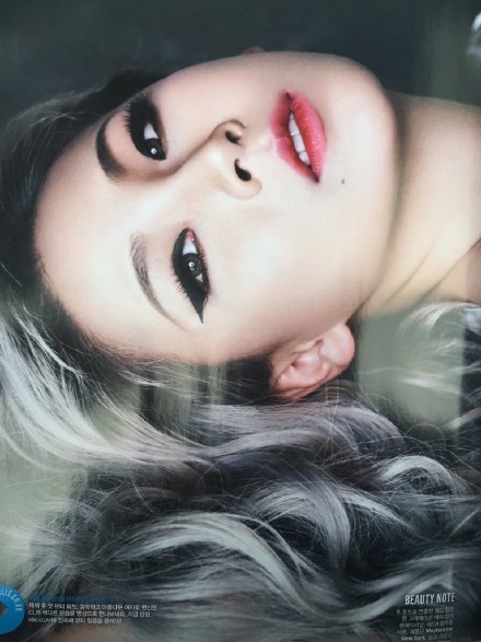 #CL# CL for ELLE Korea X Maybelline @CL_GZB #HelloBitches#