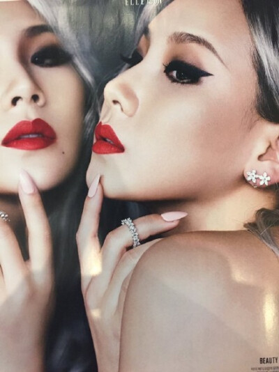 #CL# CL for ELLE Korea X Maybelline @CL_GZB #HelloBitches#