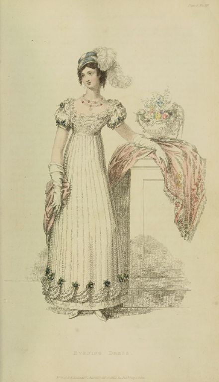 1822 fashion plate from Ackermann's Repository