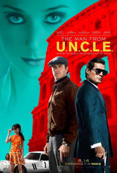 秘密特工 The Man from U.N.C.L.E. (2015) 豆瓣8.1分，好于88%喜剧片，92%动作片。看着美国苏联两大帅哥特工相爱相杀，幽默诙谐，动作场面也流畅，两位演员的口音模仿也非常好。