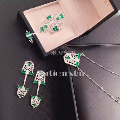 牛货！apm盾牌系列高端定制 奢华复古镂空短项链