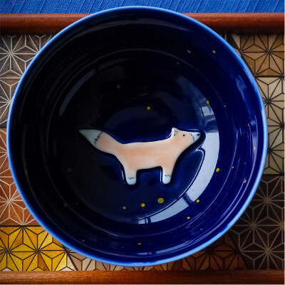 三浅陶瓷|原创设计 小王子的星球稻碗 饭碗 创意餐具生日礼物