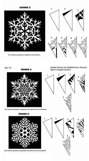 【教大家24种剪雪花的方法】不妨动手试试哦~