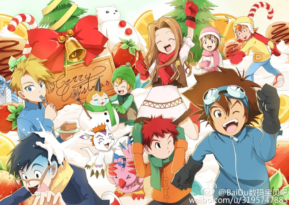 Merry Christmas!! | rayana [pixiv] O网页链接【id=47711674，侵删致歉