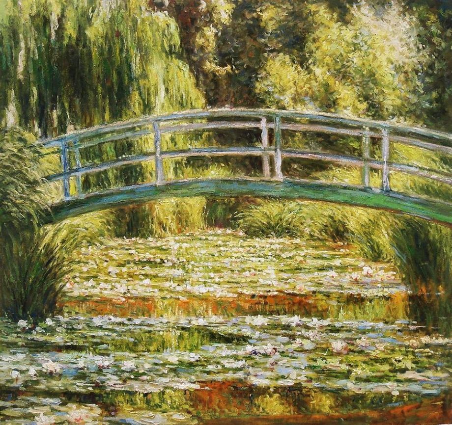 奥斯卡·克劳德·莫奈（法语：Oscar Claude Monet，1840年11月14日－1926年12月5日），法国画家印象派代表人物和创始人之一，实际上印象派的“印象”一词就是来自他的名作《印象·日出》。是法国最重要的画家之一，印象派的理论和实践大部分都有他的推广。莫奈擅长光与影的实验与表现技法，表现户外自然光的同时运用补色科学。他最重要的风格是改变了阴影和轮廓线的画法，在莫奈的画作中看不到非常明确的阴影，也看不到突显或平涂式的轮廓线。除此之外，莫奈对于色彩的运用相当细腻，他用许多相同主题的画作来实验色彩与光完美的表达