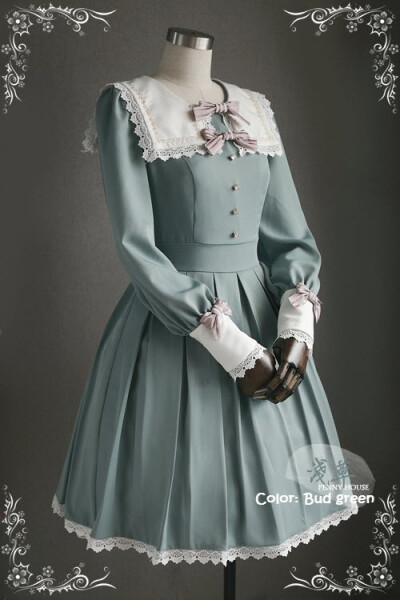 Penny House 2014 Version ~Gray Dream Song~ Lolita OP Dress - Restocked