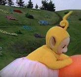 #天线宝宝说你好# 给大家表演一个豪放版芭蕾