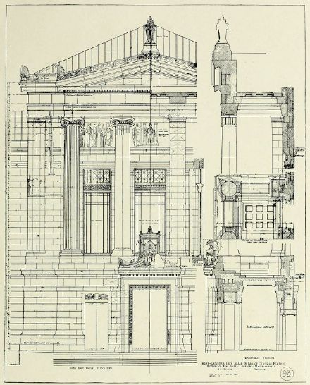 欧式建筑设计稿 &amp;amp; European architectural design