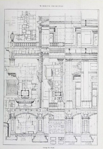 欧式建筑设计稿 &amp;amp; European architectural design