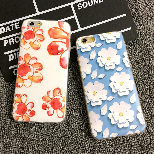 6s太阳花iPhone6plus手机壳5.5s苹果6硅胶手机壳磨砂保护套4.7