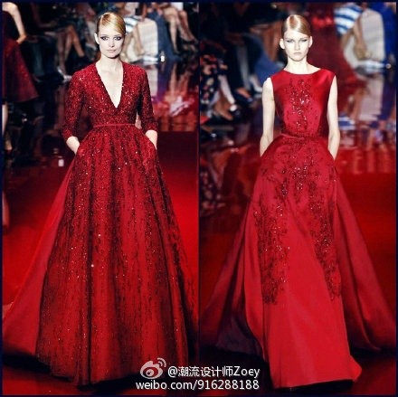 Elie Saab 高级定制系列，太美了。