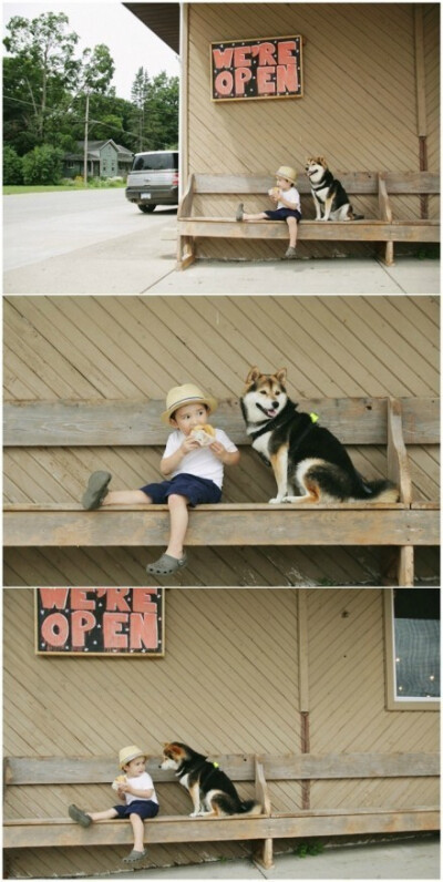 小童和萌犬的可爱生活┃两岁的一茶君出生在美日混血家庭之中，当年从日本远嫁过来的妈妈因为对家乡的思念所以便养了这只日本血统的柴犬Maru，于是当三年后她的小宝宝一茶君出生，小犬便寸步不离的时刻陪伴在小伙伴身…