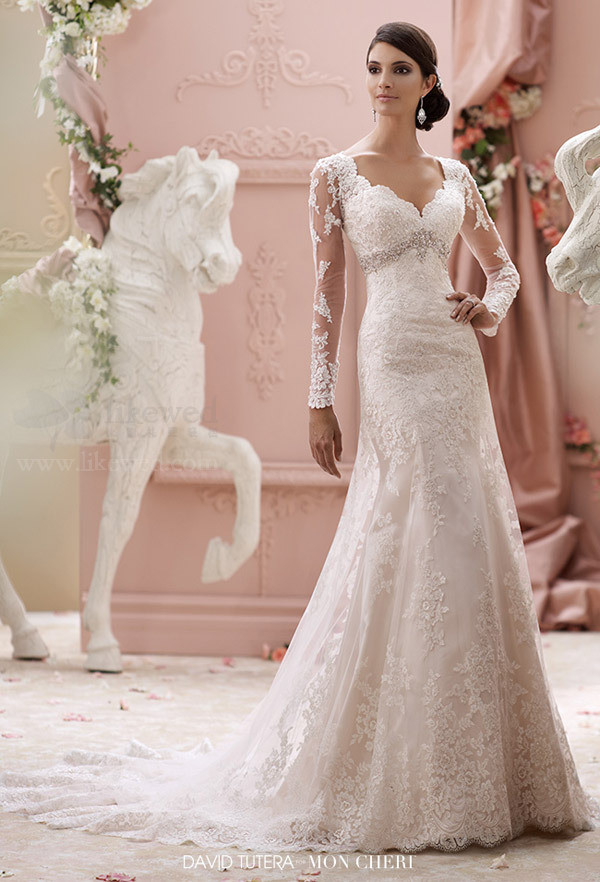 David Tutera for Mon Cheri 2015春季婚纱大片