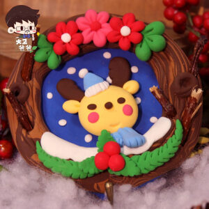 超轻粘土 节日树洞挂钩儿童手工diy制作材料包彩泥橡皮泥圣诞礼物