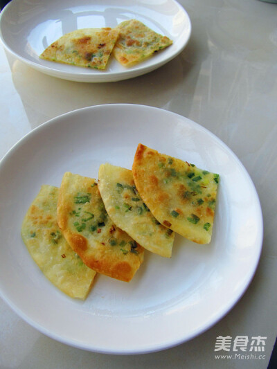 饺子皮版葱油饼