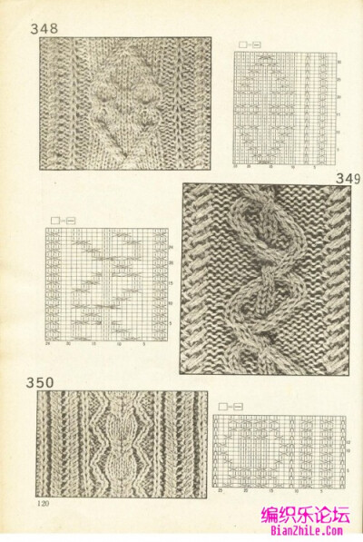 经典棒针花样图解530例（中）-编织乐论坛