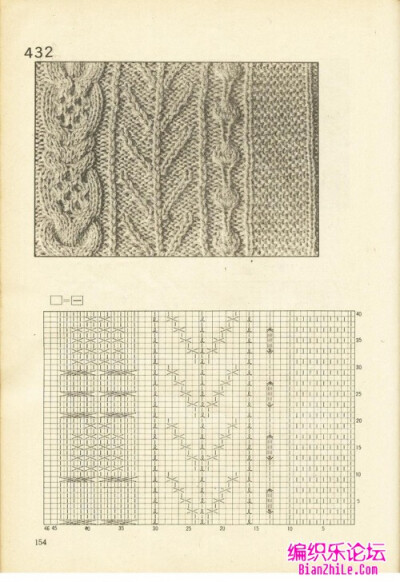 经典棒针花样图解530例（中）-编织乐论坛