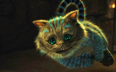 郡猫(Cheshire cat)是英国作家刘易斯·卡罗尔(Lewis Carroll,1832-1898)创作的童话《爱丽丝漫游奇境记中的虚构角色，形象是一只咧着嘴笑的猫，拥有能凭空出现或消失的能力，甚至在它消失以后，它的笑容还挂在半空中。