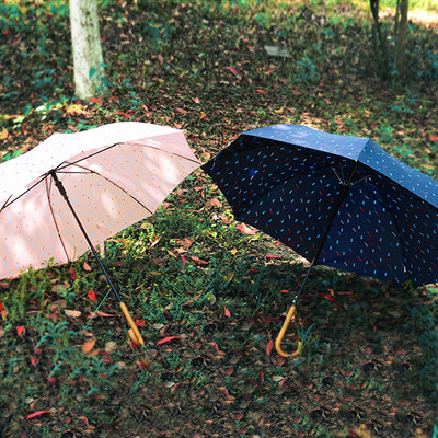 多啦森林 星空情侣防晒伞 原创遮阳伞 防紫外线晴雨伞 长柄伞